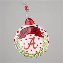 Glory Haus Christmas Puff Ornament (Alabama Roll Tide)