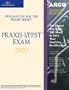 Arco Praxis I PPST Exam 2003