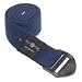 Hugger Mugger Yoga Products Cotton Strap 6' with Cinch Navy (Pack of 5)