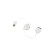 iPod / iPhone USB Data Sync & Charger Retractable Cable