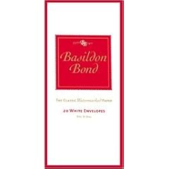 Basildon Bond No3 wei�?e Umschl�ge 9316