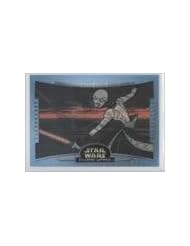 Entertainment Memorabilia: Asajj Ventress (Trading Card) 2004 Star Wars Clone Wars Cartoon Battle Motion #B4 - Star Wars Clone Wars Cartoon