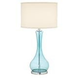 Blue Martini Glass Table Lamp
