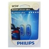 Philips - Blue Vision Ultra W5W (Pair) by Philips