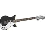 Danelectro 12SDC 12-String Electric Guitar Black