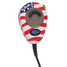 Telex Roadking R56 4-pin Noise Canceling CB Microphone With American Flag Design - Telex RPRK564F