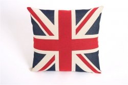 Union Jack Tapestry Cushion Complete Cushion