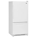 Maytag : MBF2256KEW 22 Cu. Ft. Bottom Freezer Refrigerator - White