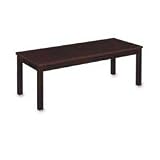 Basyx BW3120H Coffee Table, Rectangular, 20w x 48d x 16h, Bourbon Cherry