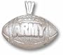Army Black Knights "Army Football" Pendant - Sterling Silver Jewelry