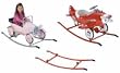 Airflow Retro Rocker for Pedal Cars -SILVER (without pedal car)