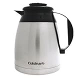 Cuisinart DTC-975TC12BSS 12-Cup Stainless Thermal Carafe with lid, Black
