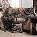 Thomas Kinkade Christmas Throw and Pillow Set