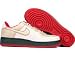 Air Force 1 07 Low Premium China - Beijing Edition (tweed / tweed / dark army / varsity red) Premium Leather.
