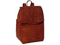 Cowgirl Backpack Purse Natural Western Tooled Leather 283