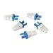 Platinum Tools EZ-RJ45 CAT6 Strain Reliefs, 50PC - Blue