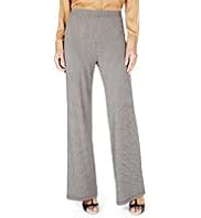 Wide Leg Mini Geometric Print Palazzo Trousers