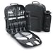 Picknick-Rucksack, schwarz Sagaform