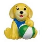 Webkinz Beach Boy Golden Retriever Figurine