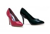 8400-B Width 4 Inch Pump In 3 Colors, by Ellie Shoes