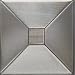 Marazzi i Metalli Di Marazzi Accent Deco 6 x 6 Modern Wall Brushed Nickel Ceramic Tile & Stone