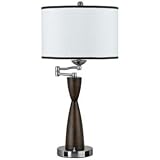 Connection Power Outlet Swing Arm Desk Lamp
