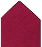 Durable Hand Woven 100% Cotton Solid Cranberry Red Napkins 22x22 Inches Set of Six