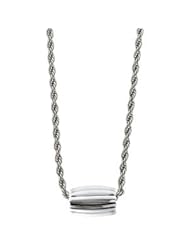 Ceramic Couture™ & Stainless Steel Necklace Pendant