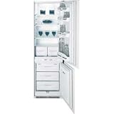 Indesit INCB320AIUK 54cm Built-In Fridge Freezer, 201Ltr Fridge, 57Ltr Freezer, White,