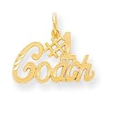 10k Number 1 COACH CHARM