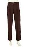 Men's Cuffed Pants w/ Front Pleats
