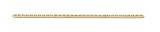 14k 9in Polished Anchor Link Anklet