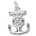 mariners cross charm