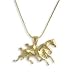 14KT Equine Elegance Necklace
