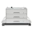 HP Lj M5035 3-TRAY Cabinet 3X500 Sheet Integrated Input Trays for The Hp Laserje