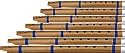 Fipple Bansuri Bamboo India Music Instrument Set of Seven&nbsp;(bansuri2)