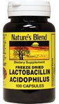 Freeze Dried Lactobacillin Acidophilus 100 Caps