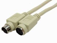 Cables Unlimited PCM-2500-06 PS2 Keyboard Mouse Extension Cable (6 feet)