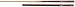 3 Piece Ash Snooker Cue with Soft Case (3 pieces)