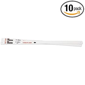 MK Morse HHB1224T10 12" Bi-Metal Hack Saw Blade 24TPI - 10 Pack