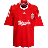 Liverpool Home Shirt 2008/10 - M 40"/102cm Chest
