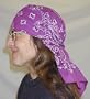 Skulldana Grape Paisley Headwear