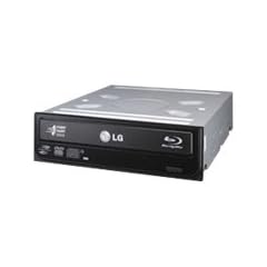 LG CH08LS10 Blu-Ray (8x BD-R Lesen, 16x DVD-R, 40x CD Lesen/CD-R Schreiben, LightScribe, Burn-Proof mit Film BD Sieben Leben) Retail schwarz