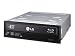 LG CH08LS10 Blu-Ray (8x BD-R Lesen, 16x DVD-R, 40x CD Lesen/CD-R Schreiben, LightScribe, Burn-Proof mit Film BD Sieben Leben) Retail schwarz