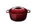 KitchenAid 4-1/2-Quart Cast-Iron Round Casserole, Garnet