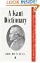 A Kant Dictionary (Blackwell Philosopher Dictionaries)