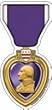 Purple Heart Car Magnet
