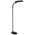 OttLite T81G5T Wing Shade Floor Lamp in Black