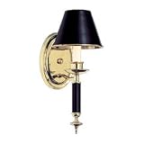 Ashford Single Light Polished Brass Wall Sconce