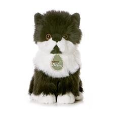 Plush Maynard Black and White Kitten Nature Babies 12"